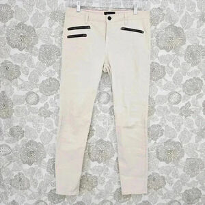 Anthropologie Sanctuary civilian Beige Zip Skinny Ankle Pants Women's  31 1689